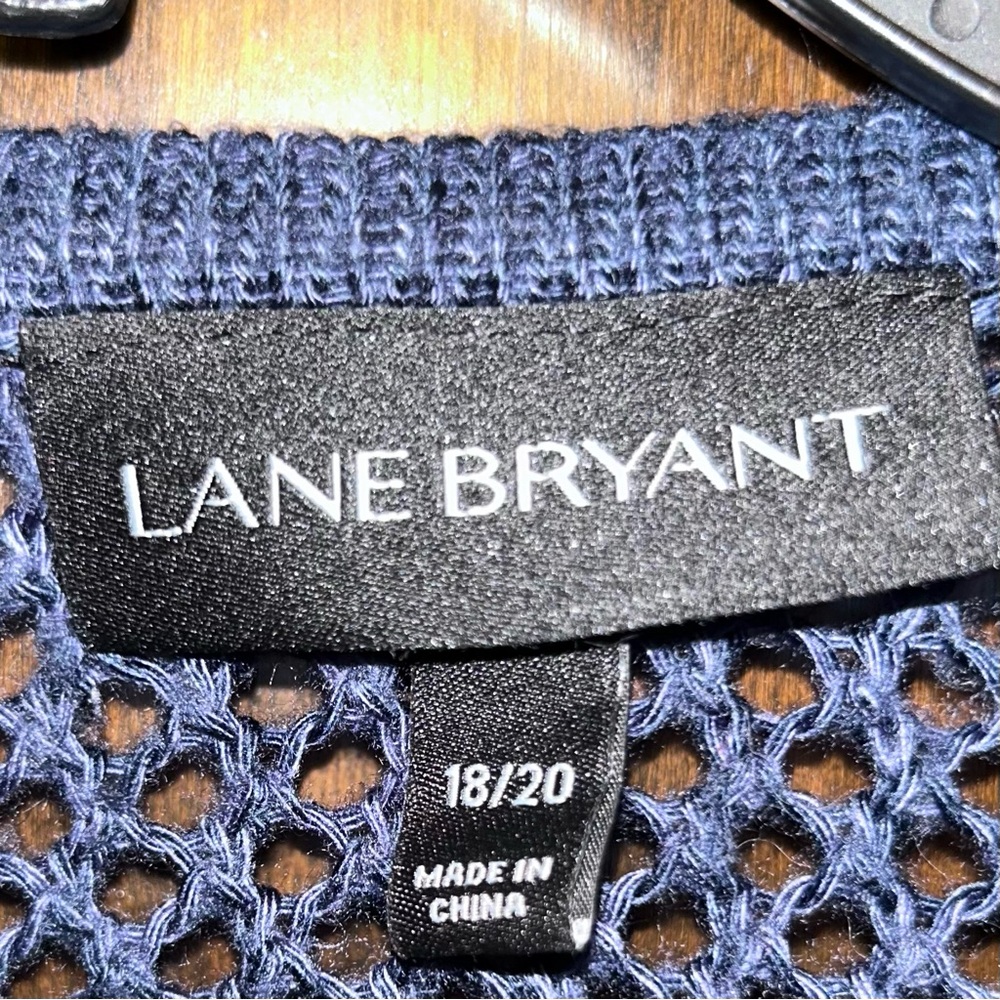 Lane Bryant size 18/20 lightweight loose knit sweater - Picture 8 of 9